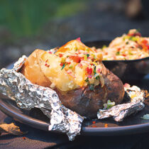 Kartoffeln aus der Glut