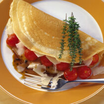 Tomatenpfannkuchen Tomatenpfannkuchen