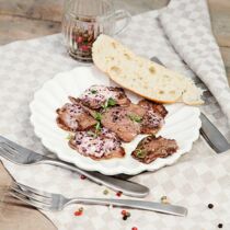 Pfefferfilet mit Thymianbutter Pfefferfilet mit Thymianbutter