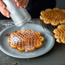 Süße Waffeln – fein und knusprig