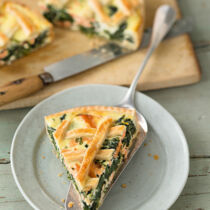 SPINATQUICHE MIT LACHS SPINATQUICHE MIT LACHS