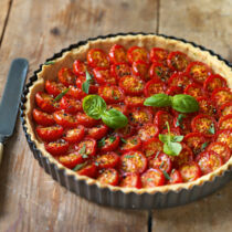 Tomaten-Mandel-Tarte Tomaten-Mandel-Tarte