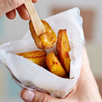 Ofengegarte Potato Wedges