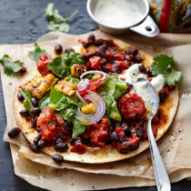 Bohnen-Tostadas Bohnen-Tostadas