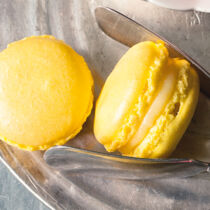 Macarons au citron - Zitronenmacarons Macarons au citron - Zitronenmacarons