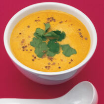 Kürbis-Kokos-Chili-Suppe