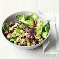 Feldsalat mit Tofu Feldsalat mit Tofu