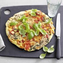 Buchweizen-Gemüse-Omeletts