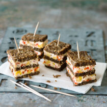 Frischkäse-Mais-Paprika-Aufstrich