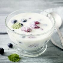 Sommerliche Beerenkaltschale