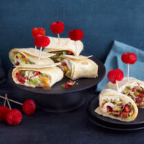 Wrap-Bites mit Hühnchen Wrap-Bites mit Hühnchen
