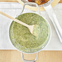 Zucchini-Lauch-Sauce Zucchini-Lauch-Sauce