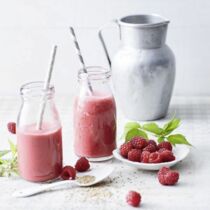 Himbeer-Sesam-Smoothie