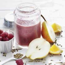 Himbeer-Hanf-Smoothie Himbeer-Hanf-Smoothie