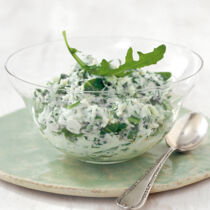 Rucola-Käse-Creme