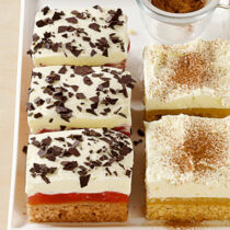 Glühwein-Kirschschnitten Glühwein-Kirschschnitten