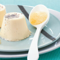Panna cotta mit Orangensauce