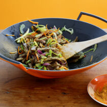 Gemüse-Wok mit feinem Filet Gemüse-Wok mit feinem Filet
