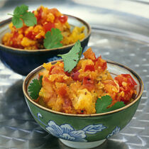 Kartoffel-Tomaten-Brei