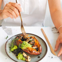 Ofen- Süßkartoffeln