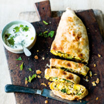 Bratkartoffel-Spitzkohl-Strudel