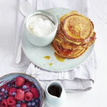 Kefir-Püfferchen mit Beeren