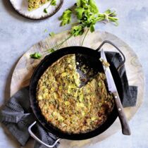 Kräuter-Käse-Frittata Kräuter-Käse-Frittata