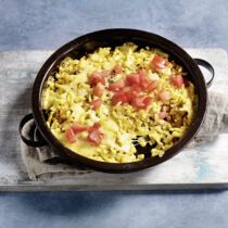 Pfannenspätzle mit Käse Pfannenspätzle mit Käse