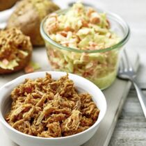 Pulled Pork mit Chilikick Pulled Pork mit Chilikick