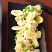 Geflügelsalat mit Banane