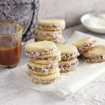 Alfajores mit Dulce de leche Alfajores mit Dulce de leche