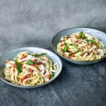 Bohnen-Speck-Sauce Bohnen-Speck-Sauce