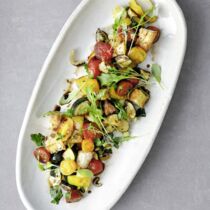 Warmer Fladenbrotsalat