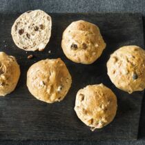 Studentenfutter-Brötchen