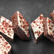 Rosa-Pfeffer-Brownies Rosa-Pfeffer-Brownies