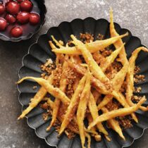 Schupfnudeln mit Kirschen