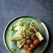 Ofenfenchel mit Knusperstreuseln Ofenfenchel mit Knusperstreuseln
