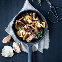Topinambur-Shiitake-Pfanne Topinambur-Shiitake-Pfanne