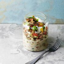 Overnight Oats mit Gemüse Overnight Oats mit Gemüse