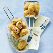 Würstchen im »Möhrenschlafrock« Würstchen im »Möhrenschlafrock«