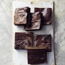 Brownies mit Avocado und Banane