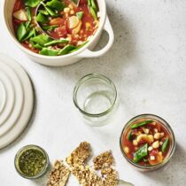 Prep-Gemüsetopf mit Pesto Prep-Gemüsetopf mit Pesto