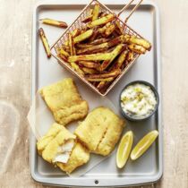 Fish & Chips vom Blech Fish & Chips vom Blech