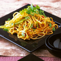 Nudeln mit Bambus Nudeln mit Bambus