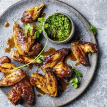 Chickenwings mit 
Asia-Pesto