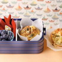 Apfelmuffins mit Käsekern Apfelmuffins mit Käsekern