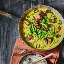 Datteln-im-Speckmantel Curry