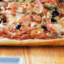 Saftige Putenbrust-Pizza