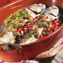 Gefüllte ganze Makrelen Gefüllte ganze Makrelen