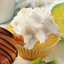 Kokos-Limetten-Muffins Kokos-Limetten-Muffins